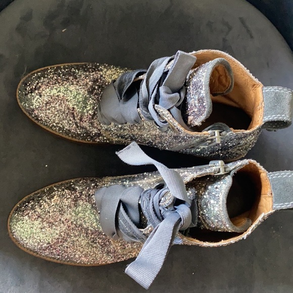 Zadig & Voltaire glitter booties - Picture 3 of 8